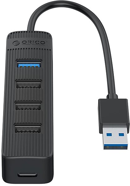 USB hub ORICO TWU32 15 cm čierny Screen