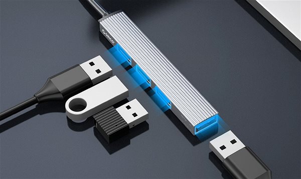 USB Hub ORICO 4 Ports USB-A auf USB3.0 HUB ...