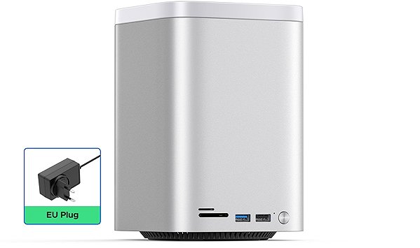 Hard Drive Enclosure ORICO MiniTower Desktop Hybrid Storage System for Mac mini ...