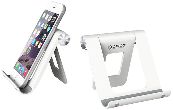 Phone Holder ORICO Phone / Tablet Holder White Features/technology