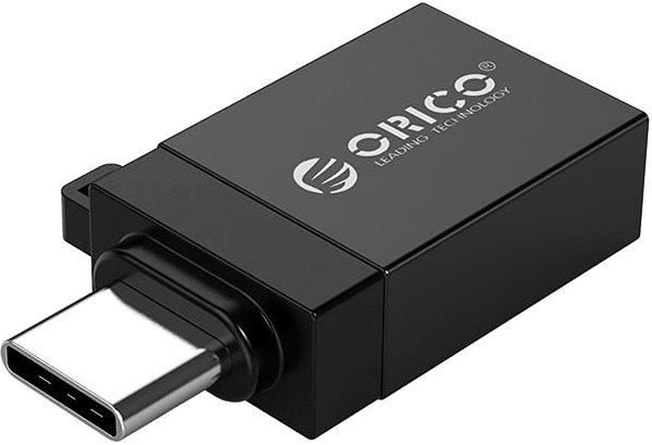 Adapter ORICO Typ-C (USB-C) auf USB-A OTG Adapter - schwarz Anschlussmöglichkeiten (Ports)