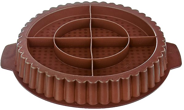 Baking Mould Orion Silicone cake mould diameter 27 cm brown ...