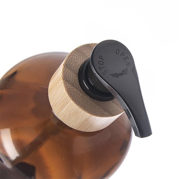 Seifenspender ORION Seifenspender 0,5 l, Braunglas ...