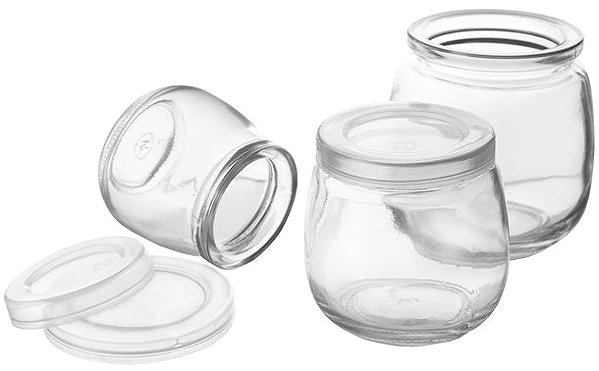 Dose ORION Joghurtglas 0,13 l 12 Stück Glas ...