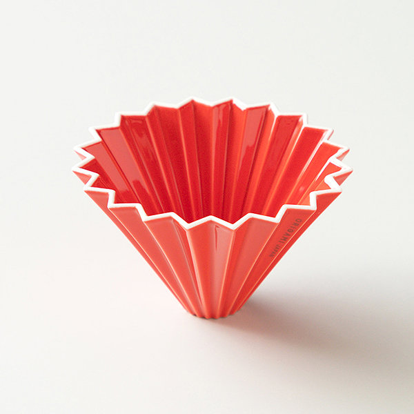 Filteres kávéfőző Origami Dripper kerámia, M, piros ...