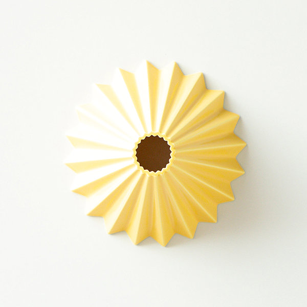 Origami Dripper ceramic S Yellow.