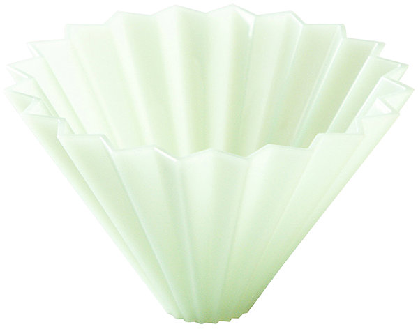 Origami Dripper AIR M plastic dripper, matte green.