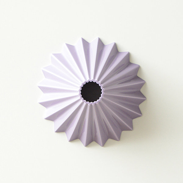 Origami Dripper ceramic dripper S purple.