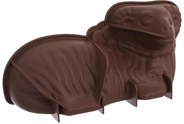 Baking Mould BANQUET ORION Silicone Form LAMB BROWN ...