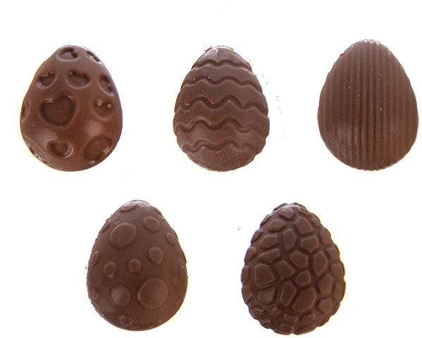 Baking Mould ORION chocolate Easter egg mould 30 brown silicone ...
