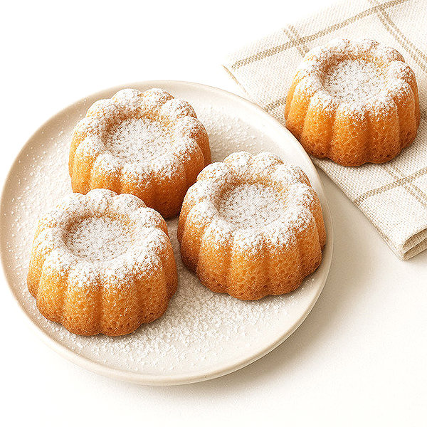 Baking Mould ORION Flower mould 15 brown silicone Lifestyle