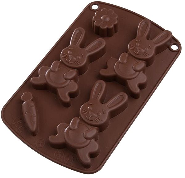 Baking Mould ORION Silicone HARE Form, BROWN ...