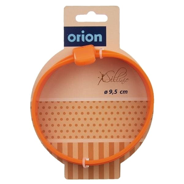 Baking Mould Orion Silicone Pancake/Walnut/Fried Egg Mould Circle, Orange Packaging/box