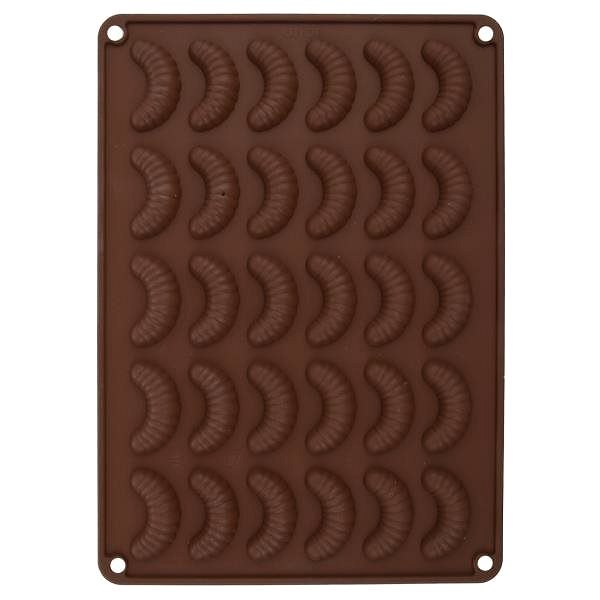 Baking Mould Orion Silicone Crescents Mould 30 Brown Back page