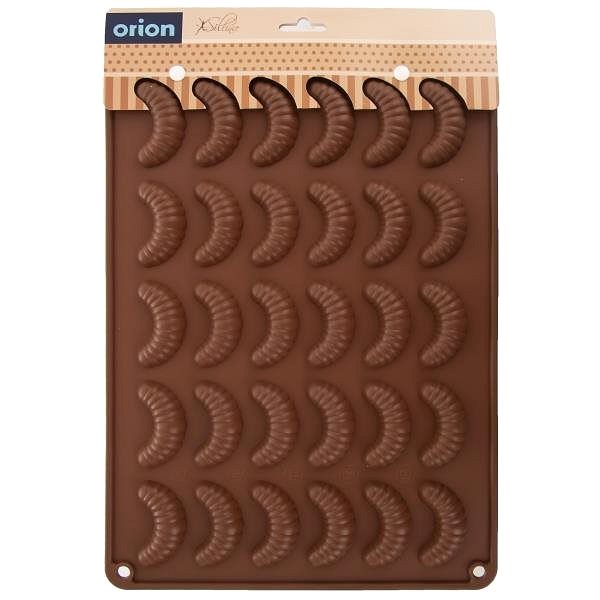 Sütőforma Orion Sütőforma, szilikon, Kifli, 30, barna Csomagolás/doboz