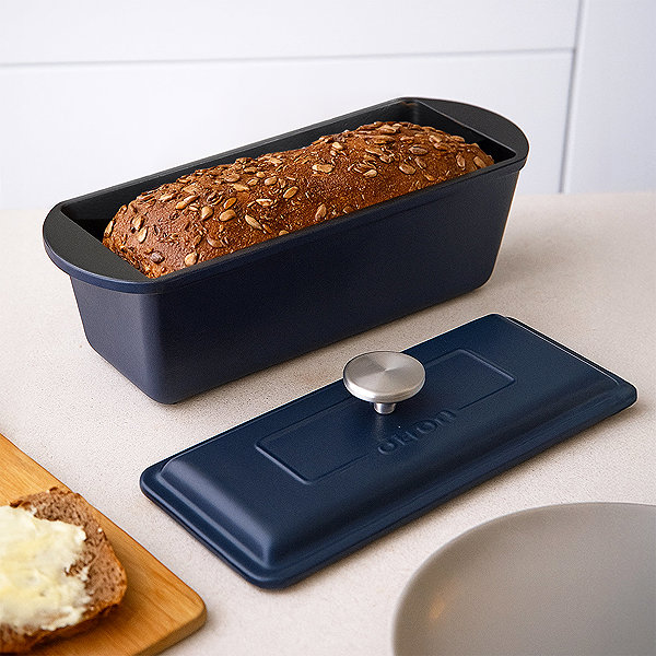 Baking Mould ORION Cast iron mold SMALT uni + lid 35 × 14 × 16 cm ...