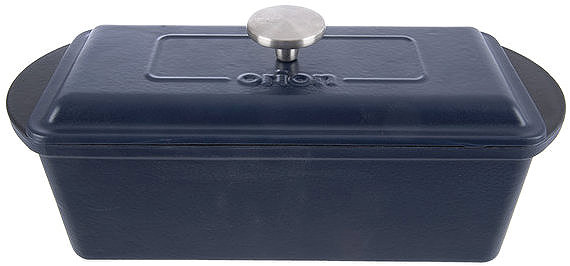 Baking Mould ORION Cast iron mold SMALT uni + lid 35 × 14 × 16 cm ...