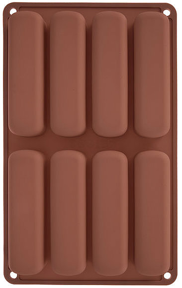 Baking Mould ORION Biscuit mould 8 brown silicone ...