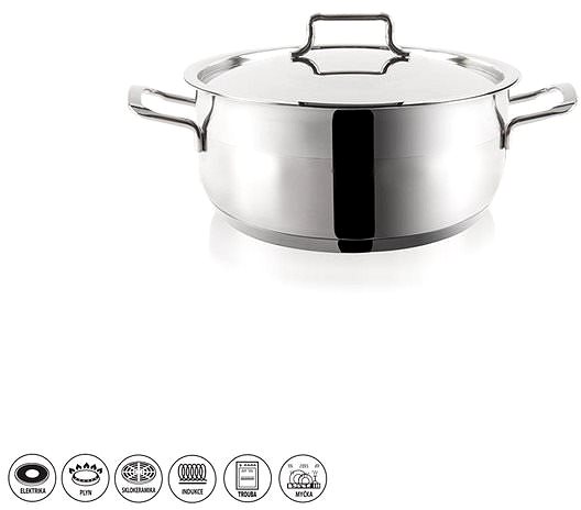Pot ANETT Stainless-steel Pot 0.7l  with Lid Screen
