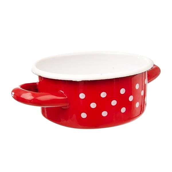 Pot Orion Enamel Casserole DOTS 0,6l TM1 Screen
