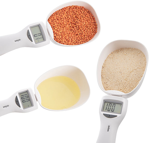 Orion digital kitchen scale 1kg + 0.27L bowl with handle.