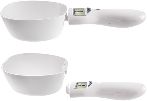 Orion digital kitchen scale 1kg + 0.27L bowl with handle.