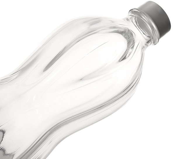 Trinkflasche Orion Flasche Glas/UH-Verschluss 1 l Aqua ...