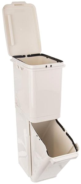Rubbish Bin UH Waste Bin for Sorting Waste, 35l, 2 parts Lateral view