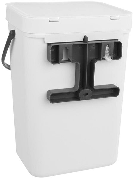Rubbish Bin ORION UH Hanging 10l WHITE Back page