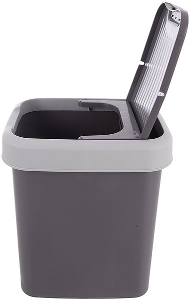 Rubbish Bin ORION Swing Waste bin 12 L, grey UH ...