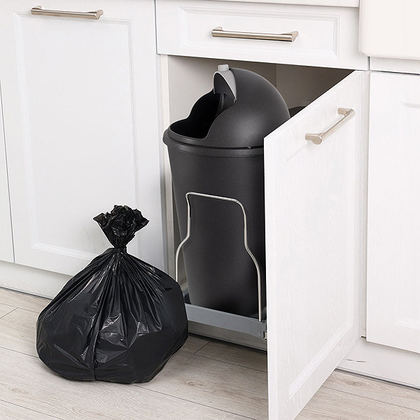 Mülleimer ORION Mülleimer 25 l schwarz UH ...