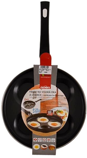 Pan ORION Non-stick Surface Pan 25cm Bull's Eyes (Fried Eggs) Packaging/box