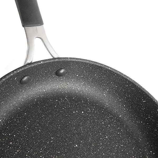 Frying pan ORION STONER pan diameter 28 cm glass lid .