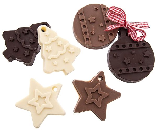 Baking Mould Silicone Mould CHRISTMAS 6 Brown Lifestyle