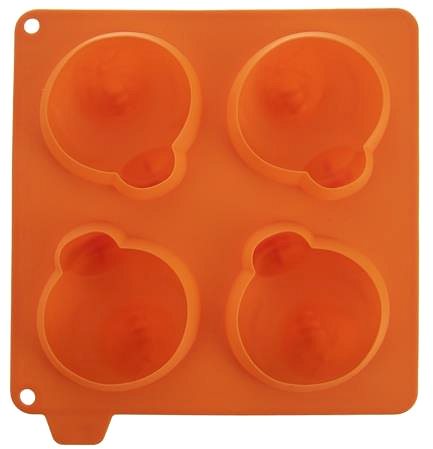 Baking Mould Orion Silicone hen mould 4 orange ...