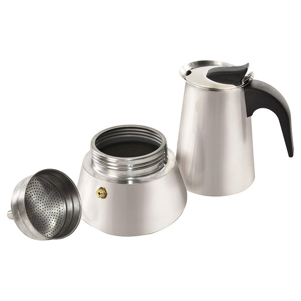 Moka Pot Stainless-steel Coffee Machine 0.45l ...