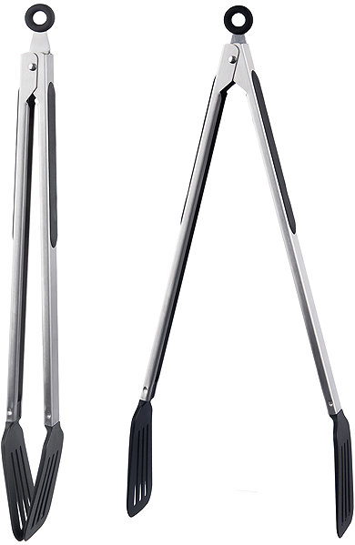 Küchenzange ORION Grillzange/Wender 44 cm, PBT-Thermoplast/Edelstahl ...