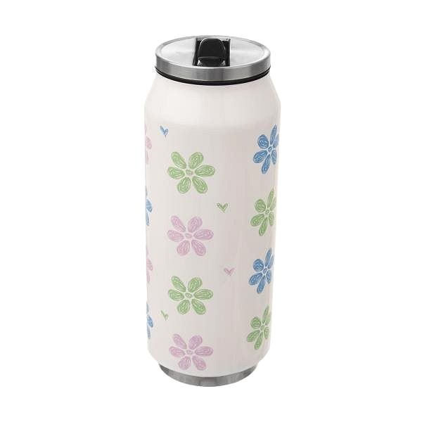 Thermos ORION Thermos-can Stainless steel 0,4l Flowers Screen