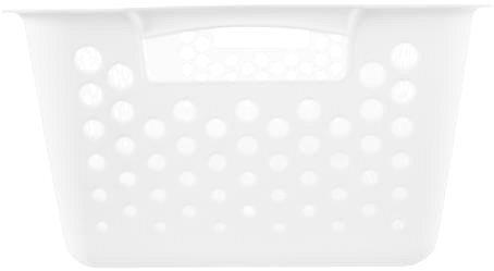 Úložný box Orion Košík UH Art 30 × 20 × 11 cm biely ...
