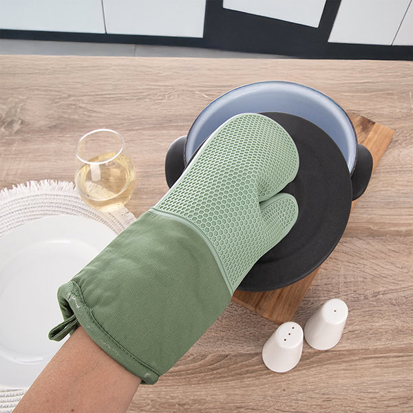 Ofenhandschuh ORION Grip Silikon-/Baumwollmischung ...