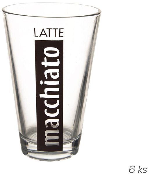 Pohár ORION Latte Macchiato pohár, 300 ml, 6 db ...