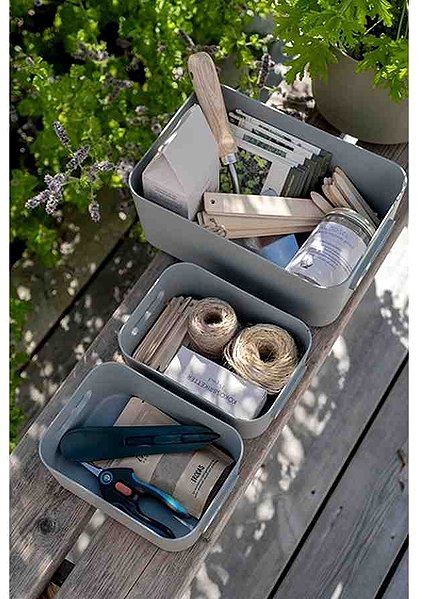 Aufbewahrungsbox ORTHEX Kasten COMFORT Aquaverde 1,5 l Größe S 20 × 14 × 7,5 cm ...