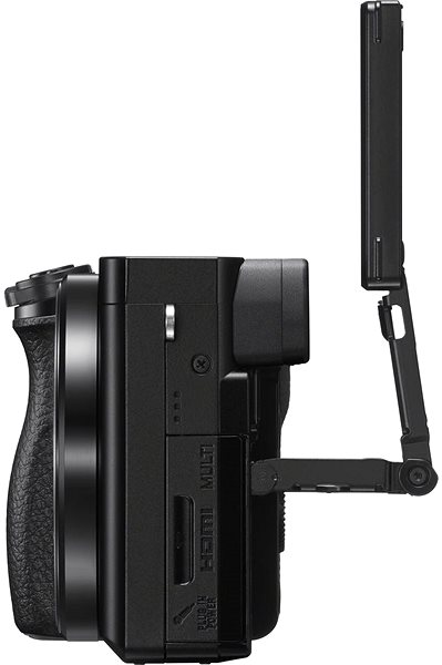 Digitalkamera Sony Alpha A6100 schwarz + E PZ 16–50 mm f/3,5–5,6 OSS Mermale/Technologie