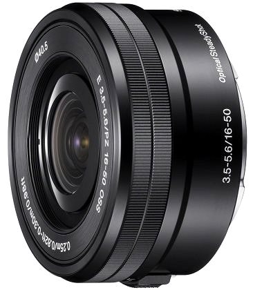 Digitális fényképezőgép Sony Alpha A6100 fekete + E PZ 16–50 mm f/3,5–5,6 OSS + E 55–210 mm f/4,5–6,3 OSS Opcionális