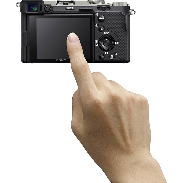 Digitalkamera Sony Alpha A7C - Silbernes Kameragehäuse Mermale/Technologie