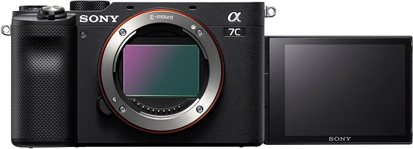 Digitalkamera Sony Alpha A7C schwarz + GP-VPT2BT Grip Mermale/Technologie