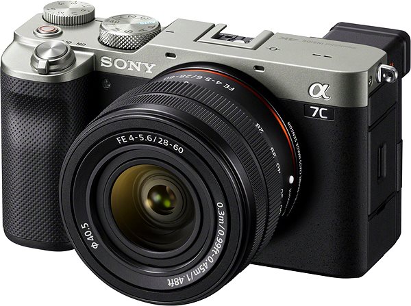 Digitalkamera Sony Alpha A7C + FE 28-60mm f/4-5.6 Silber Screen