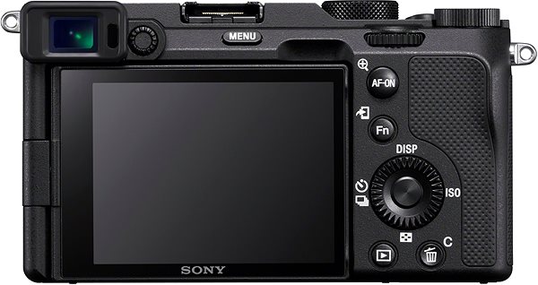 Digitalkamera Sony Alpha A7C schwarz + FE 28-60mm Rückseite
