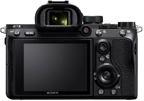 Digitalkamera Sony Alpha A7 III + FE 28-60 mm f/4-5.6 Rückseite