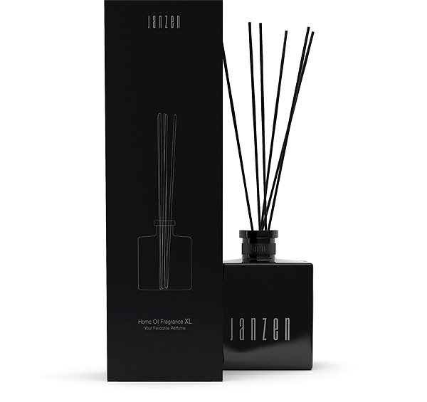 Vonné tyčinky JANZEN Black XL bez parfumu 500 ml ...